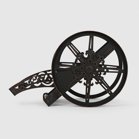 Дровница Remus Пушка 60х35х41 см