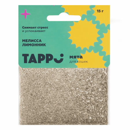 Для дома Tappi игрушки Кошачья мята с мелиссой и лимонником в пакете (15 г)