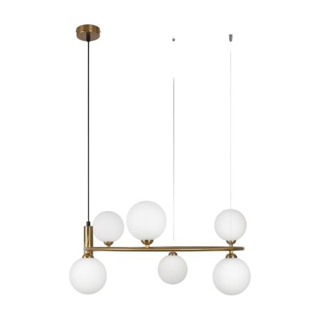 Светильник подвесной Maytoni Ring G9 150 Вт 8 кв.м латунь IP20 (MOD013PL-06BS1)