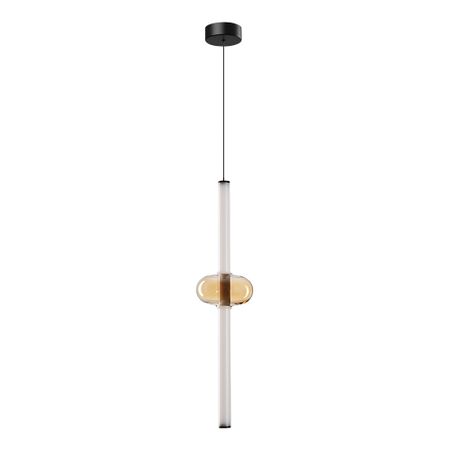 Светильник светодиодный подвесной Arte Lamp Rigla 3500К 12 Вт 2 кв.м черный IP20 (A6838SP-12AM) потолочный светодиодный светильник arte lamp fado a7335pl 1bk