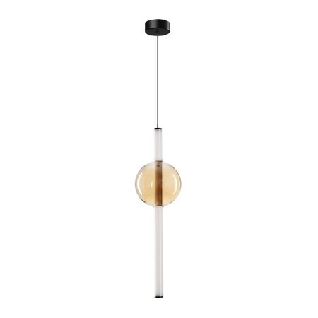 Светильник светодиодный подвесной Arte Lamp Rigla 3500К 12 Вт 2 кв.м черный IP20 (A6839SP-12AM) потолочный светодиодный светильник arte lamp fado a7335pl 1bk