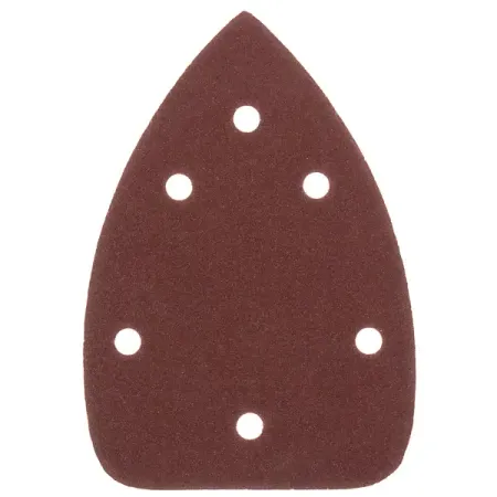 Лист шлифовальный на бумажной основе для ДШМ Dexter P120 140x98 мм, 5 шт.