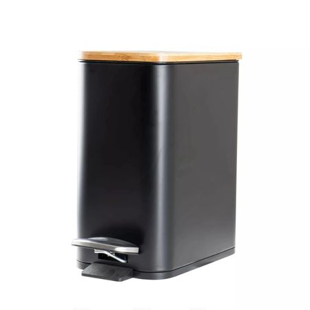 Ведро для мусора Ridder Amara 5 л черное матовое