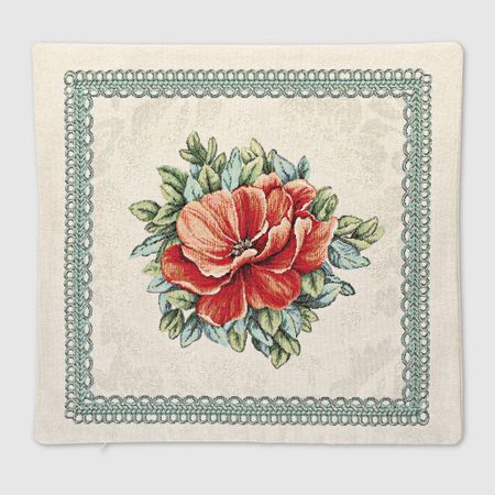 Наволочка Eurotex 44х44 см светло-серый (7901-45) наволочка merry christmas полиэстер хлопок