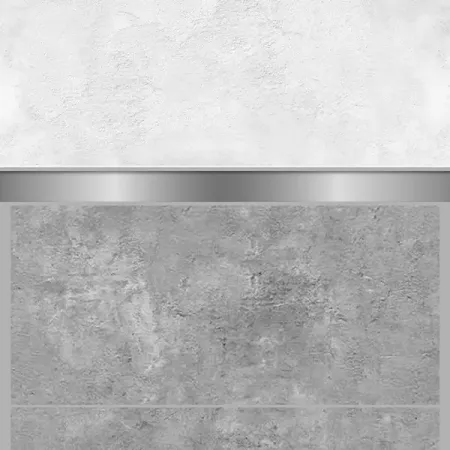 Стеновая панель ПВХ Брокателло серый 2700x250x8 мм 0.675 м²