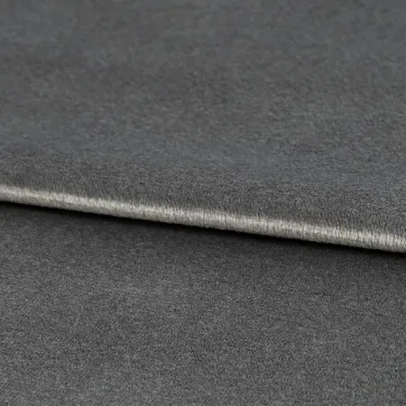 Ткань на отрез бархат Валлуар 1 м/п 300 см цвет темно-серый радужные шторы из полиэстера