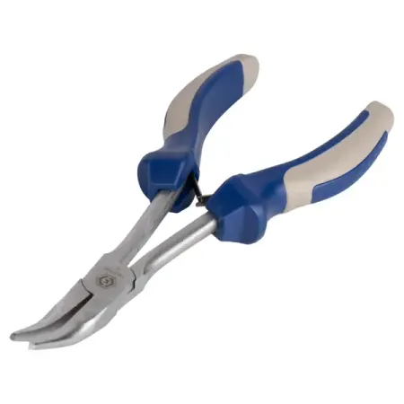 Длинногубцы изогнутые Кобальт 244-162 165 мм для ремонта электроники luxianzi 80 вт