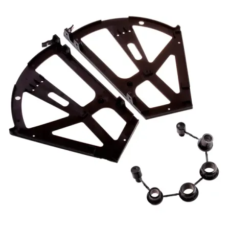 Механизм для обувниц 2 секции 210x300 мм пластик цвет черный дырокол для установки капельниц mp у 12 5см пластик