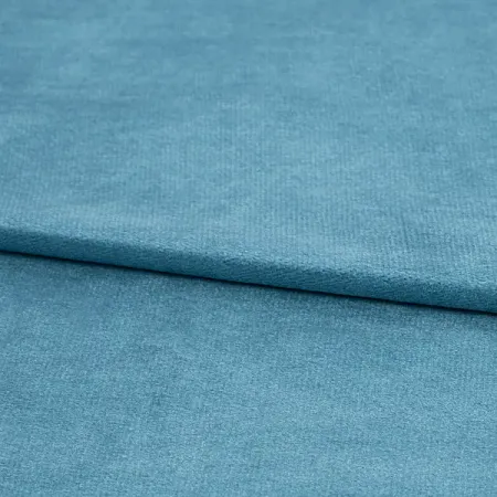 Ткань на отрез бархат Валлуар 1 м/п 300 см цвет темно-голубой сетчатая ткань для хэллоуина xunyihappy