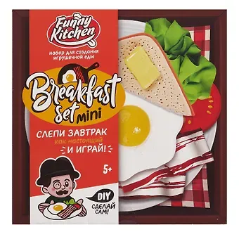 Игрушка в наборе Funny Kitchen Breakfast set mini