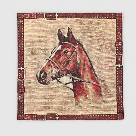 Наволочка Eurotex 44х44 см кремово-коричневый (7719-45)