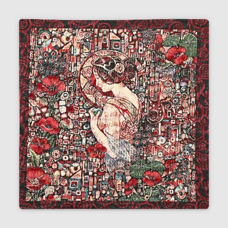 Наволочка Eurotex 44х44 см коричневый (7723-45)