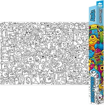 Большая раскраска. Дудл 