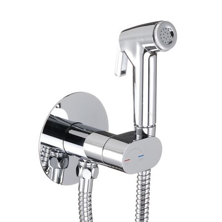 Смеситель с гигиеническим душем встраиваемый Corsa Deco со скрытой частью в комплекте хром (HF003) данил аркадьевич корецкий привести в исполнение