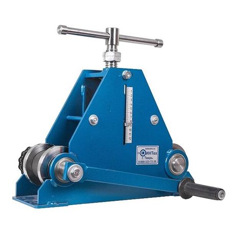 Трубогиб профильной трубы ТВ-2У ручной сильви мишле на стройке