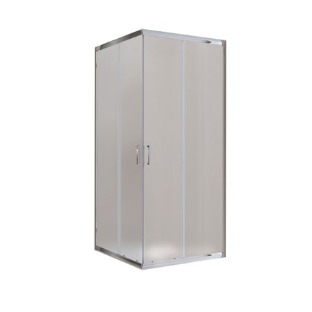 Душевой уголок BelBagno Uno хром 90х90х195 см квадрат стекло матовое 5 мм (UNO-195-A-2-90-P-Cr) курильница из цинкового сплава китайский стиль