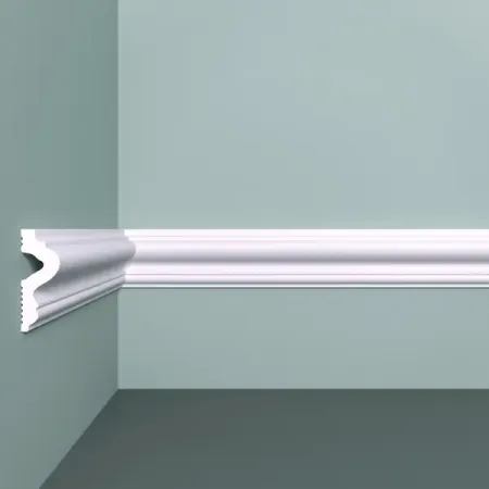 Молдинг потолочный полистирол ударопрочный Bello Deco XPS М 10 белый 17x45x2000 мм