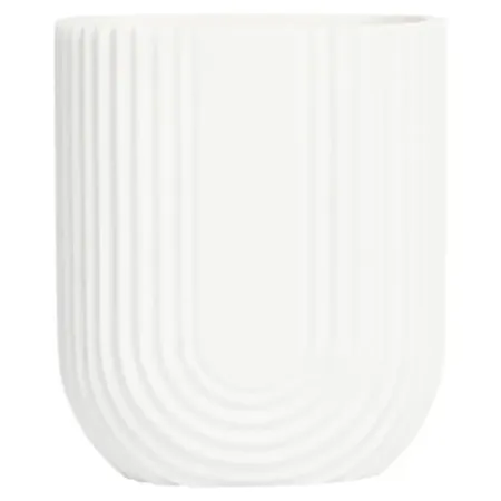 Стакан для зубных щёток Vidage Бари полирезин цвет белый