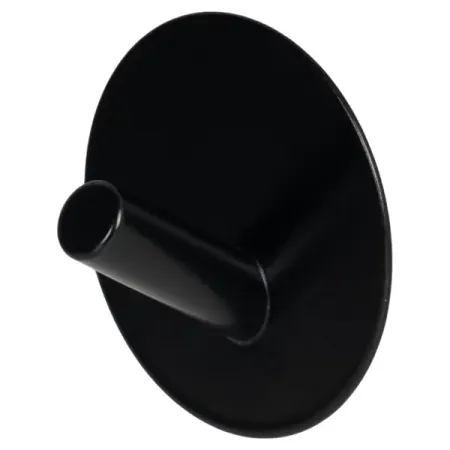 Крючок самоклеящийся Vidage Алис металлический цвет черный