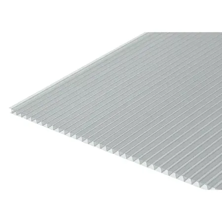 Поликарбонат сотовый 8 мм 2.1x3 м Киви прозрачный поликарбонат сотовый practiq 6000х2100х4мм прозрачный