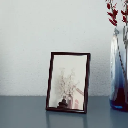 Зеркало декоративное KREAFORTA Lila прямоугольное 11x16 см ПВХ цвет черный вторичное зеркало vbnm yt14213 25 70 мм