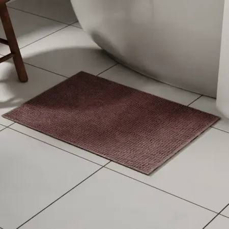 Коврик для ванной Vidage Аден 50x70 см цвет розовый