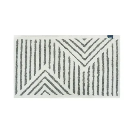 Коврик для ванной Fixsen Coner 70x120 см цвет черно-белый