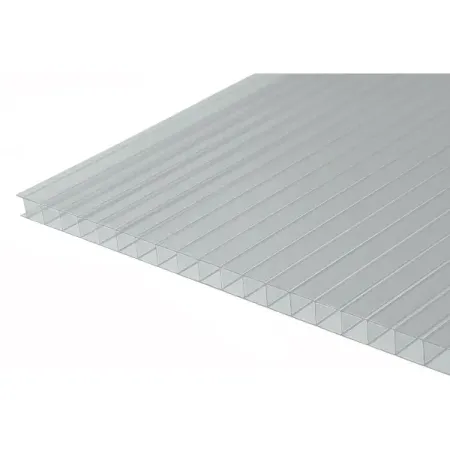 Поликарбонат сотовый 10 мм 2.1x3 м Киви прозрачный поликарбонат сотовый practiq 6000х2100х4мм прозрачный