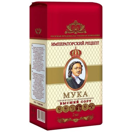 Мука Воронежский МК Императорский рецепт высший сорт 2 кг