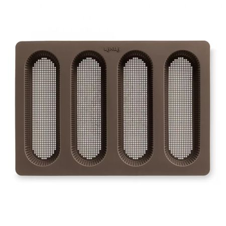 Форма Lekue Bread Maker для выпечки мини багетов 4 ячейки