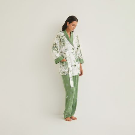 Пижама Зеленый нефрит/Green Jade III зеленый диоптаз qianchuan