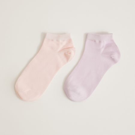 Носки Равель, розовые/сиреневые носки для девочки борисоглебский трикотаж укороченные р 20 22
