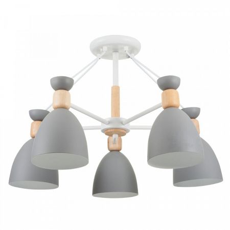 Люстра потолочная Freya Delia E27 300 Вт 15 кв.м (FR5033CL-05W)