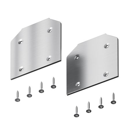 Заглушка для магнитного шинопровода Maytoni Technical Exility серая (TRA034MPEC-21S)