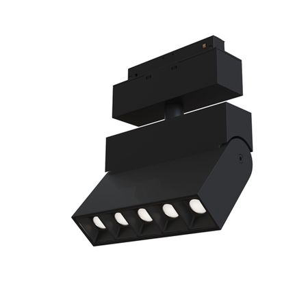 Светодиодный трековый светильник магнитный Maytoni Technical Points S35 3000К 10 Вт 3,6 кв.м черный (TR015-2-10W3K-B)