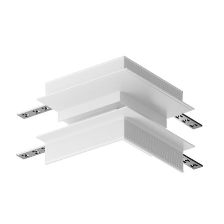 Коннектор для магнитного шинопровода L-образный Maytoni Technical Gravity белый (TRX010OCL-22W)