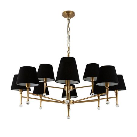 Люстра потолочная Freya Rosemary E14 480 Вт 32 кв.м (FR5190PL-12BS)