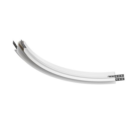 Коннектор для магнитного шинопровода радиусный Maytoni Technical Exility белый (TRA044-angle-W)