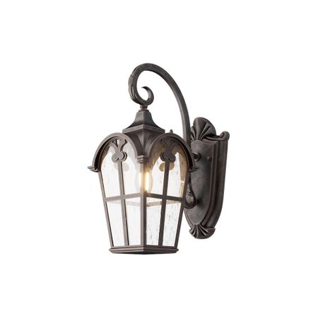 Светильник садово-парковый настенный Outdoor Albion античная бронза E27 60 Вт IP44 (O413WL-01BZ) макс гесдерфер красивые декоративно ущие кустарники гесдерфер