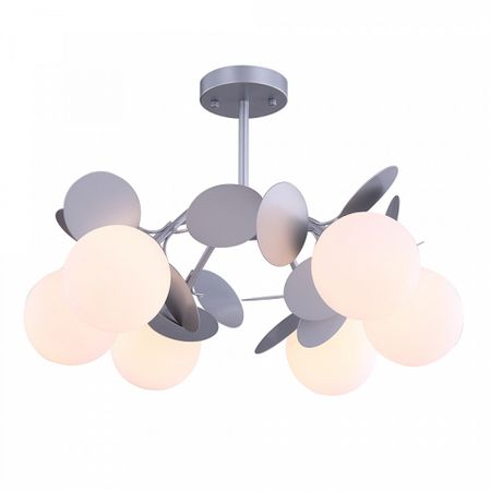 Люстра подвесная Freya Satellite E27 360 Вт 24 кв.м (FR5165PL-06S) люстра подвесная freya elsa e14 360 вт 24 кв м fr5133pl 06ch