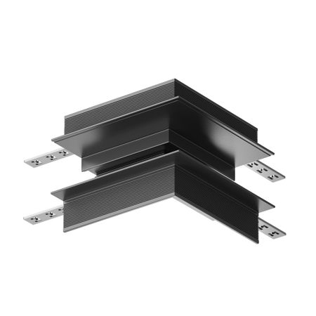 Коннектор для магнитного шинопровода L-образный Maytoni Technical Gravity черный (TRX010OCL-22B)