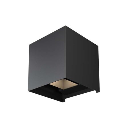 Светильник светодиодный садово-парковый настенный Outdoor Fulton черный 3000К 20 Вт IP54 (O572WL-L20B3K) настенные светильники lzpz rui e27