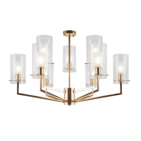 Люстра потолочная Freya Felicity E14 540 Вт 36 кв.м (FR5206PL-09FG) люстра потолочная freya diva e27 3х60вт