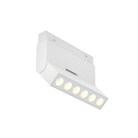 Светодиодный трековый светильник магнитный Maytoni Technical Points Exility 3000К 6 Вт 2 кв.м белый (TR033-4-6W3K-M-DS-W)