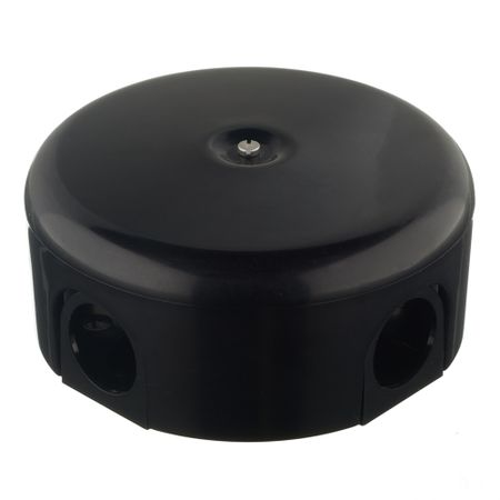 Коробка распределительная Bironi Лизетта накладная черная ретро (B1-522-23-K) коробка для подарков феникс презент ретро машины 16 16 8см