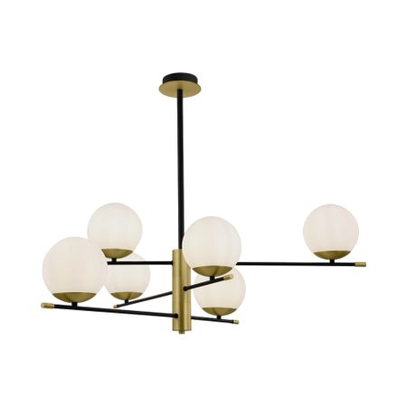 Люстра потолочная Maytoni Nostalgia E14 240 Вт 18 кв.м (MOD048PL-06G) настенные светильники lzpz rui e27