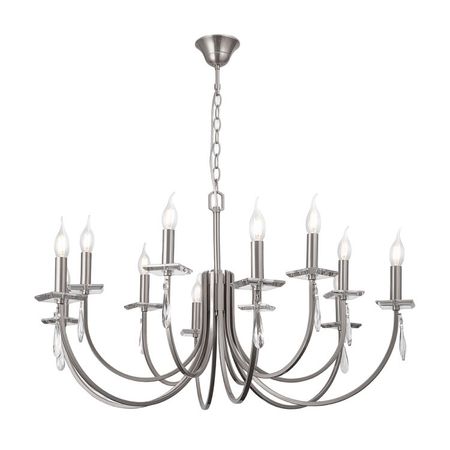 Люстра подвесная Freya Forte E14 480 Вт 32 кв.м (FR1006PL-12N) императорское воспитательное общество благородных девиц т 2 репринтное изд