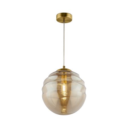 Светильник подвесной Maytoni Vinare E14 40 Вт 3 кв.м латунь IP20 (P074PL-01BS)