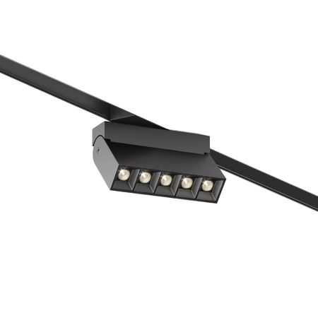 Светодиодный трековый светильник магнитный Maytoni Technical Points Rot Gravity 3000К 10 Вт 3 кв.м черный (TR077-2-10W3K-B)