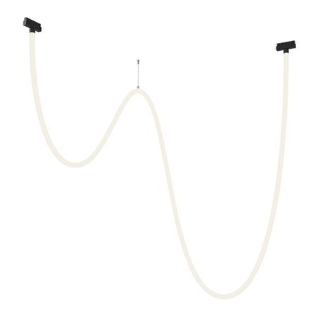 Светодиодный трековый светильник магнитный Maytoni Technical Tau Exility 4000К 100 Вт 33 кв.м черный (TR101-2-100W4K-B)